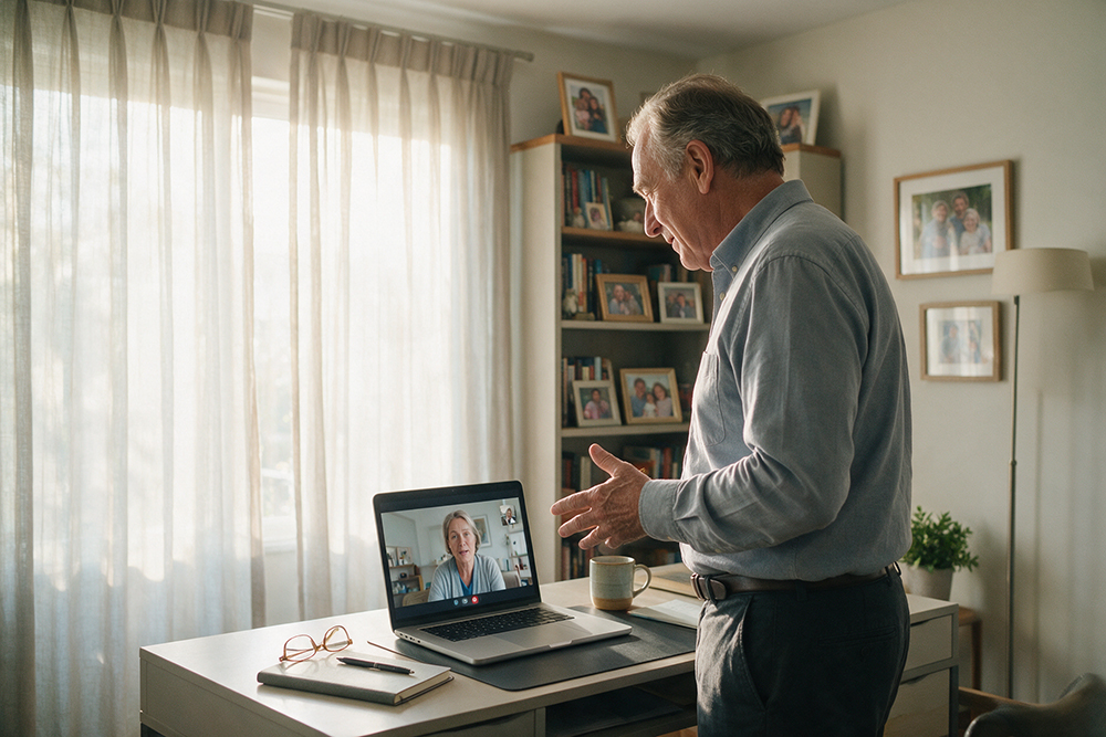 How to Make Virtual Therapy Actually Feel Private and Comfortable