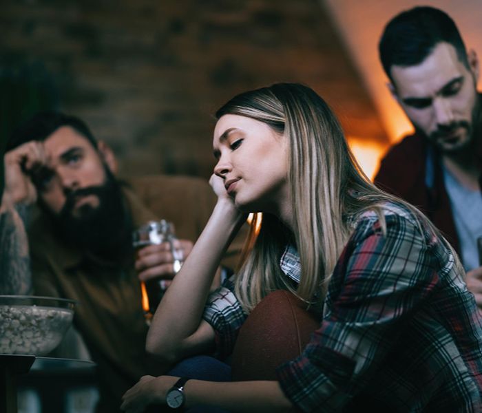 Inability to enjoy the present moment